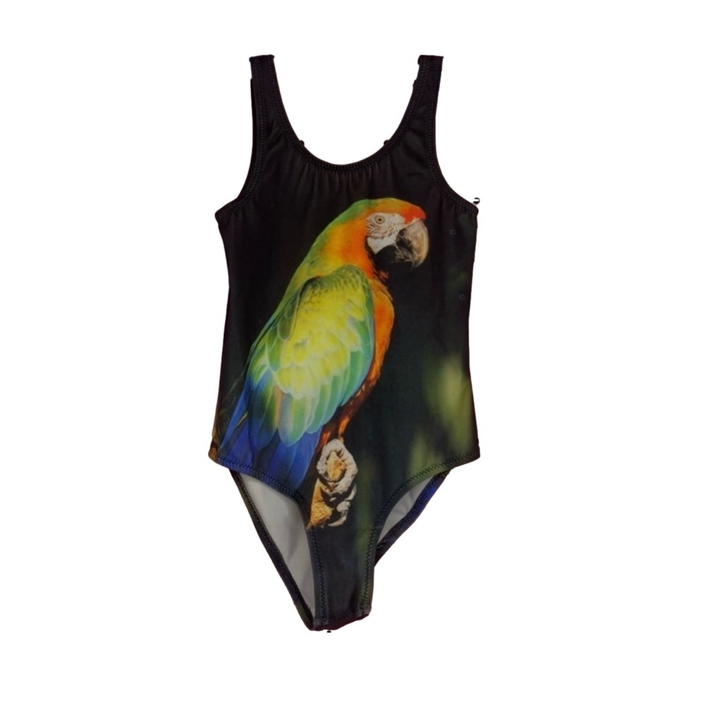 Pop Shop Parrot Swim Suit./ Leotard. Good Used Condition. Size 3t
